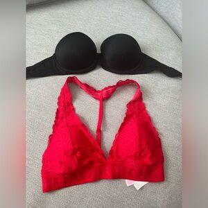 2 Victoria Secret PINK Bras